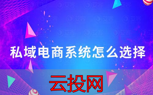 电商私域流量系统